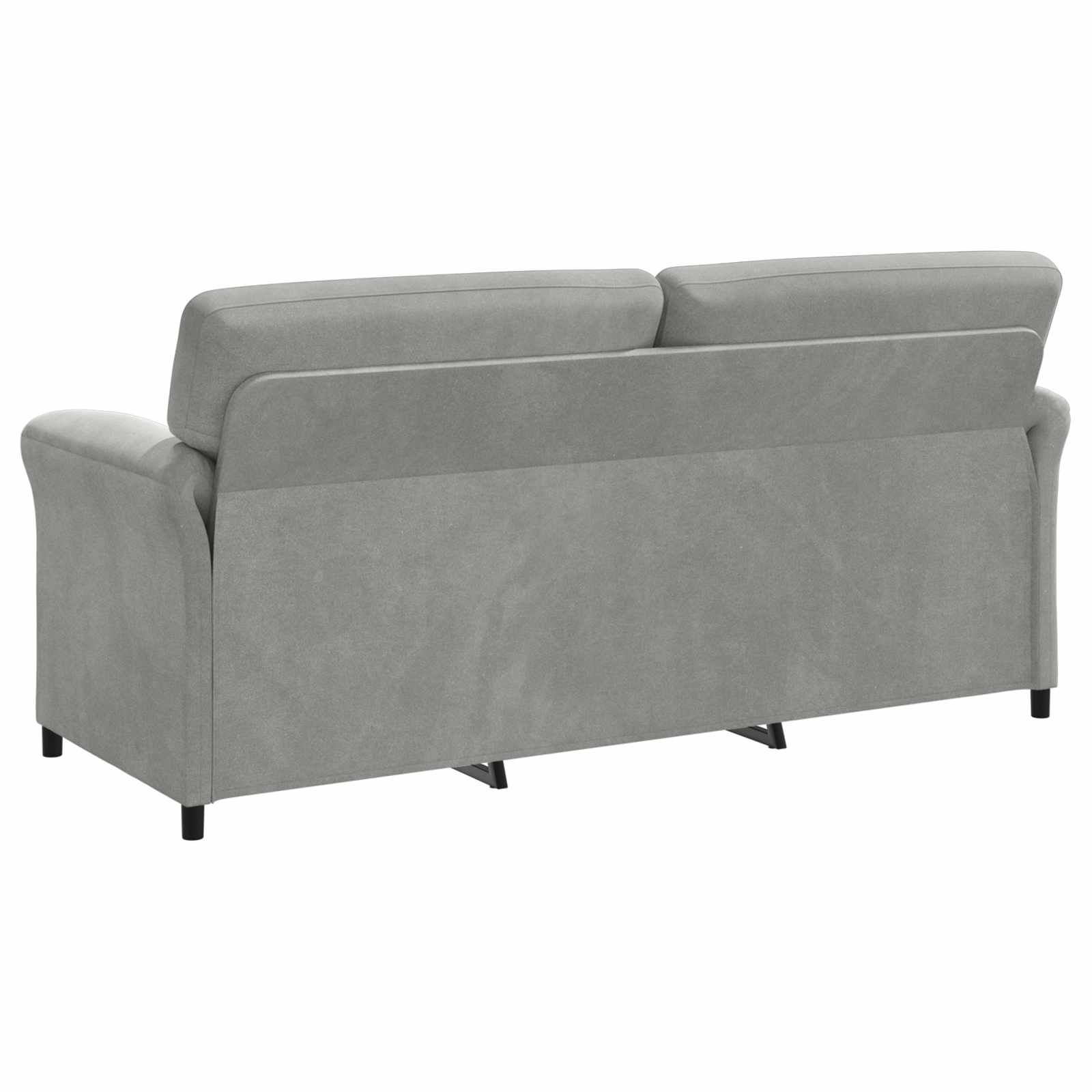Sofa za 3 osobe Svjetlosiva 198 x 83 x 95 cm Baršun