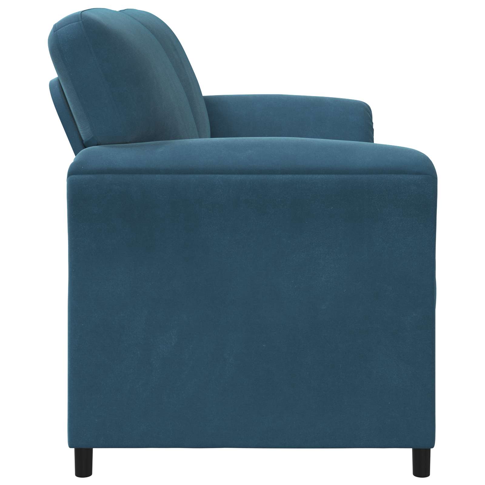 Sofa za 3 osobe Plava 198 x 83 x 95 cm Baršun