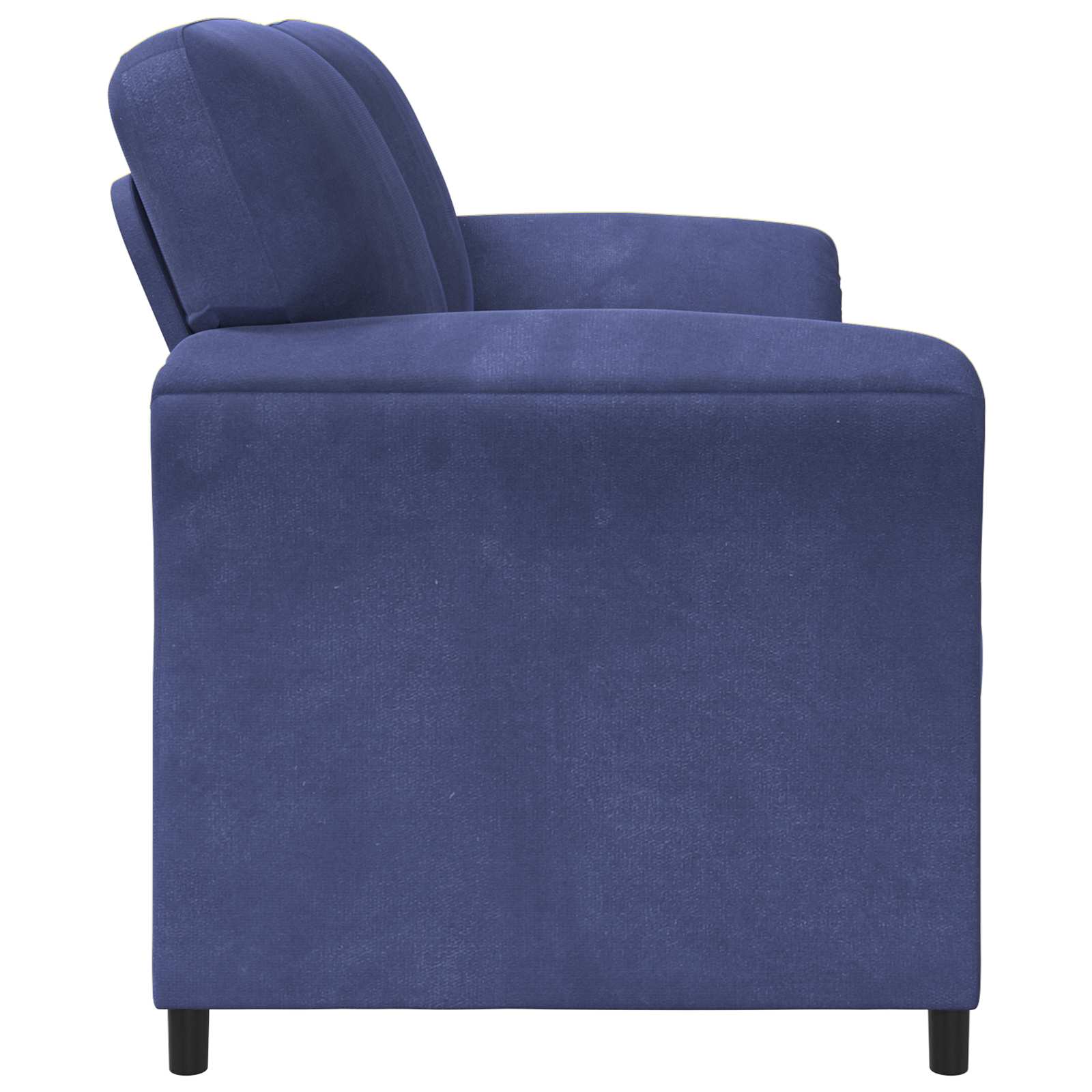 Sofa za 3 osobe Policijska plava 198 x 83 x 95 cm Baršun
