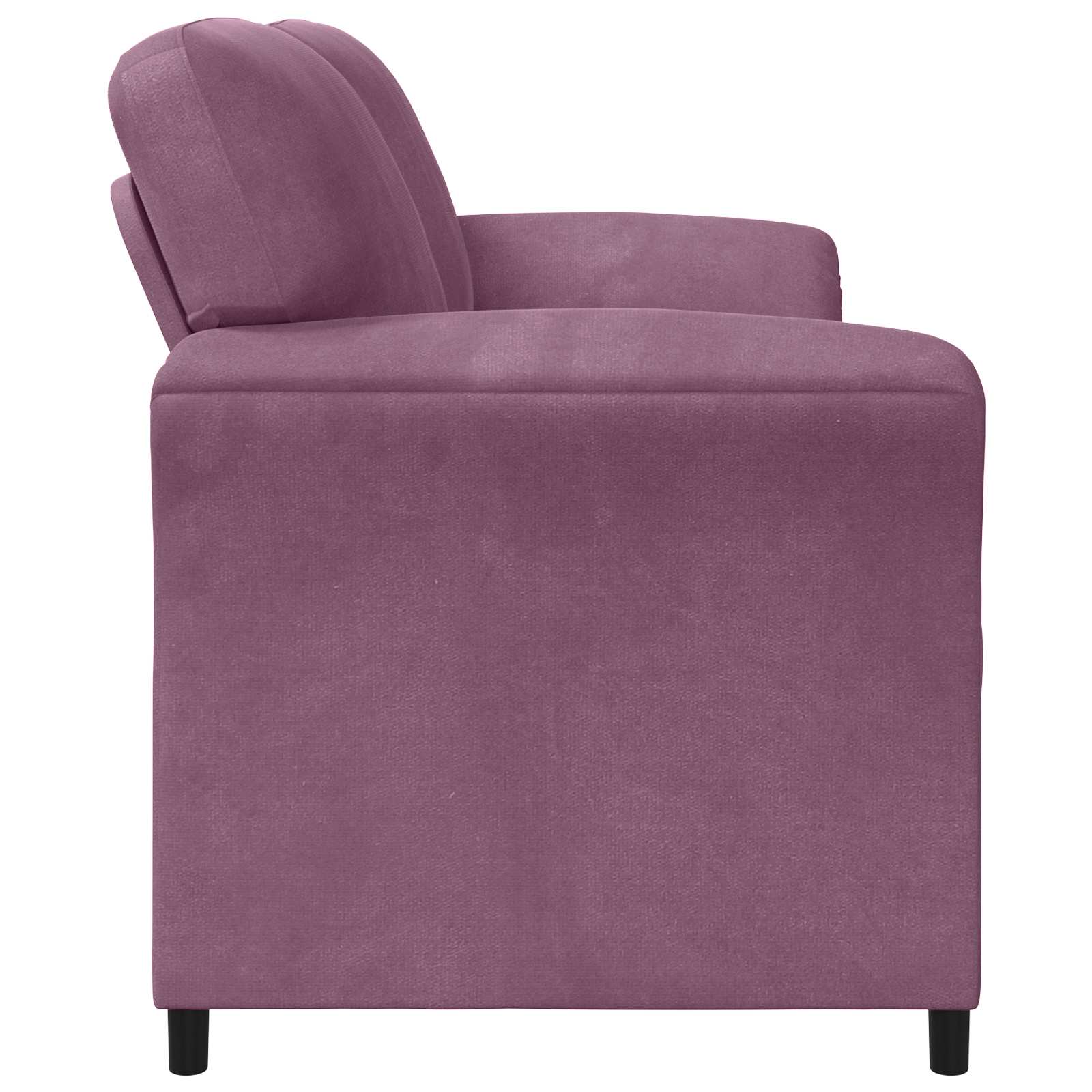 Sofa za 3 osobe Ljubičasta 198 x 83 x 95 cm Baršun