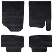 Auto tepih 4 pcs Crna prikladno za Hyundai i30 2017 Guma