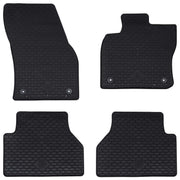 Auto tepih 4 pcs Crna prikladno za VW CADDY 2020- Guma