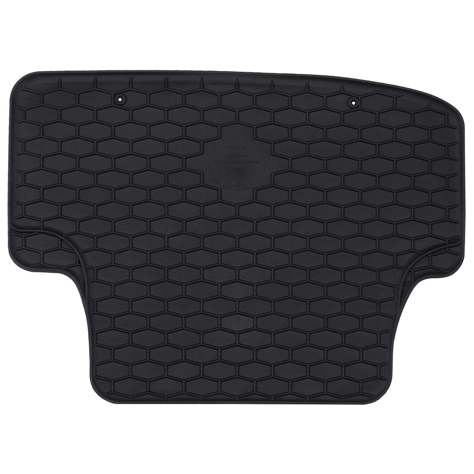Auto tepih 4 pcs Crna odgovara za VW GOLF VIII MHEV 2020- Guma