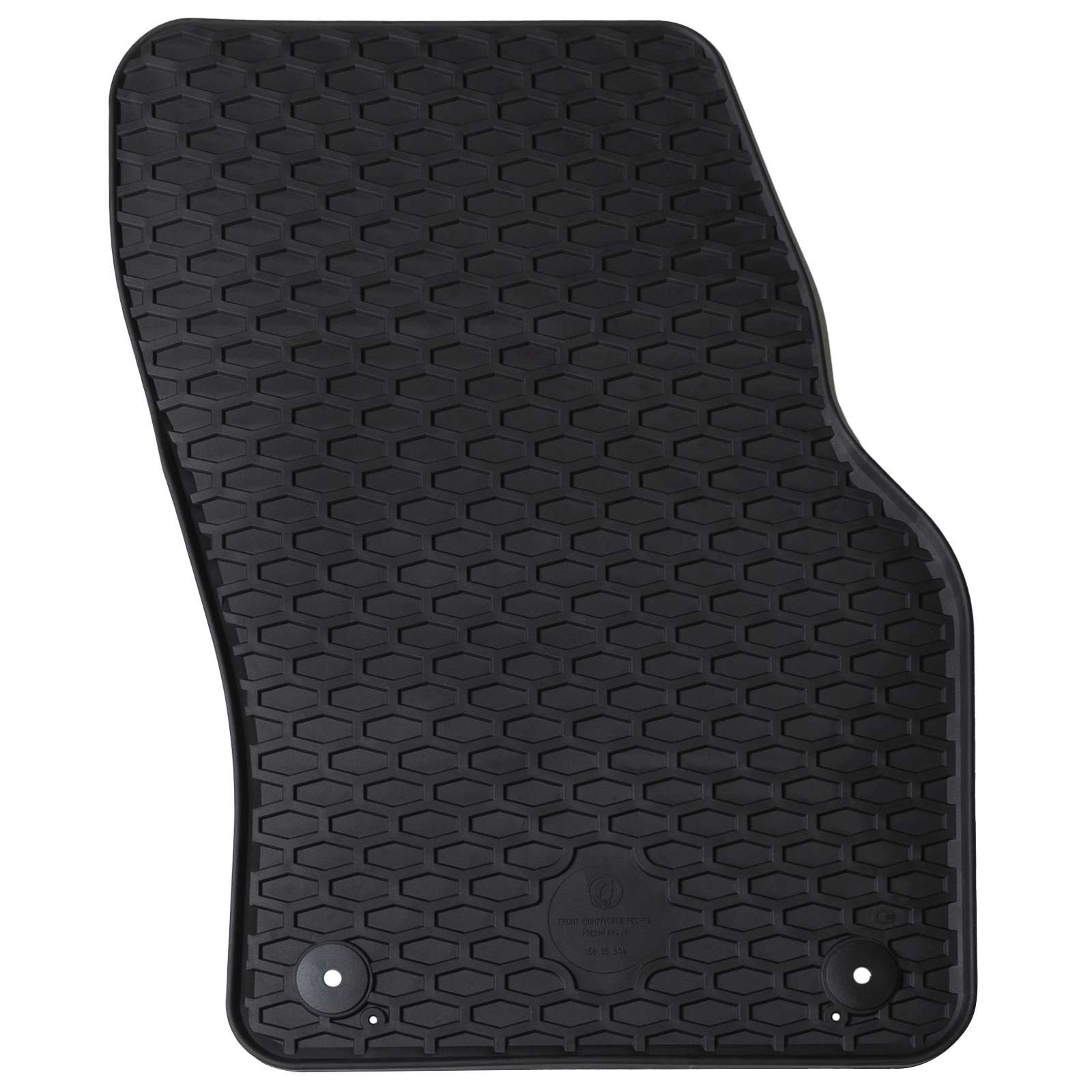 Auto tepih 4 pcs Crna prikladno za Audi Q3 2019-2025 Guma