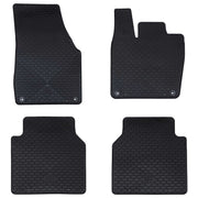 Auto tepih 4 pcs Crna prikladno za VW ID.7 2023- Guma