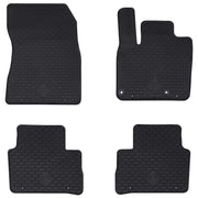 Auto tepih 4 pcs Crna prikladno za Nissan QASHQAI 2021- Guma