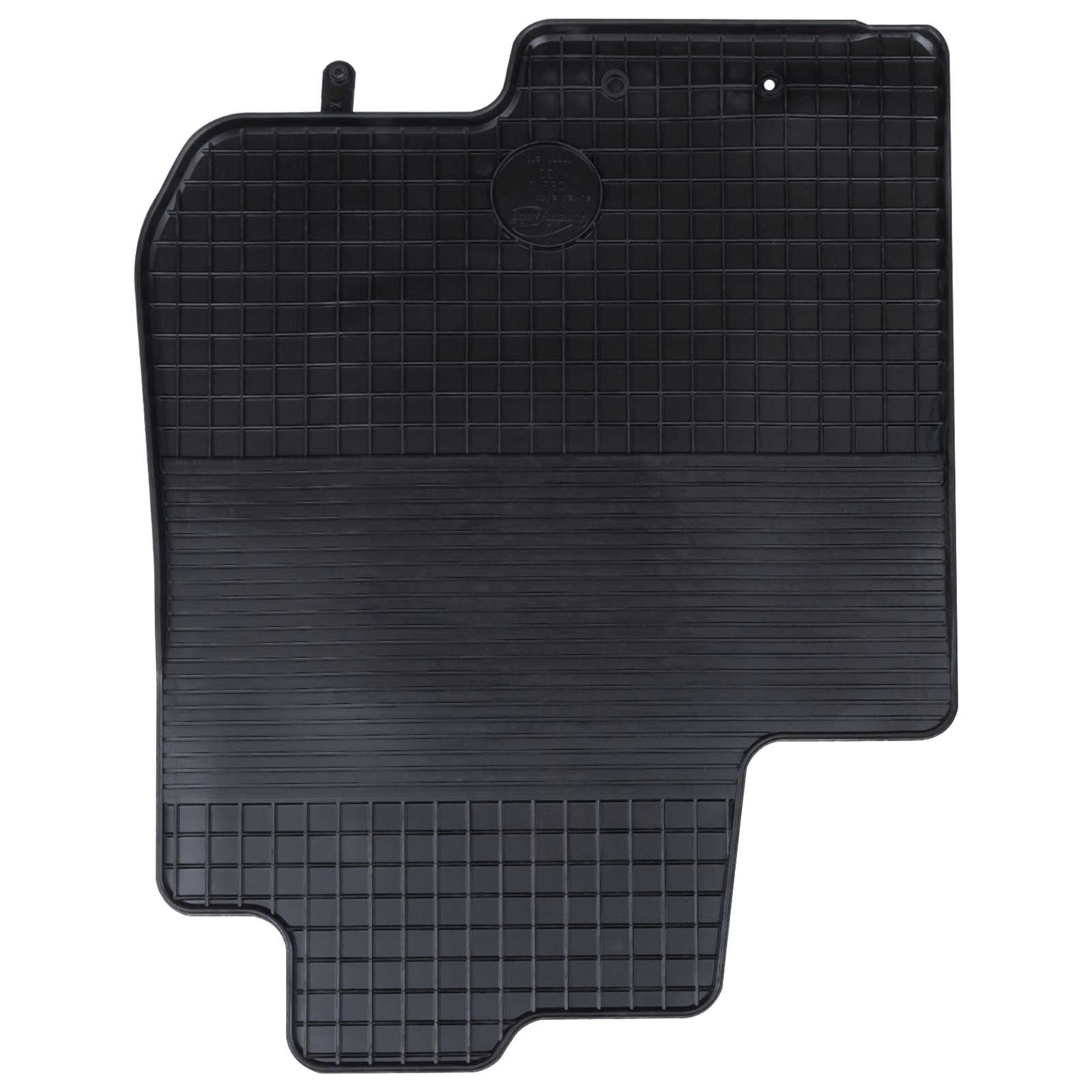 Auto tepih 4 pcs Crna prikladno za i30 LIMUZINU 2007-2011 Guma