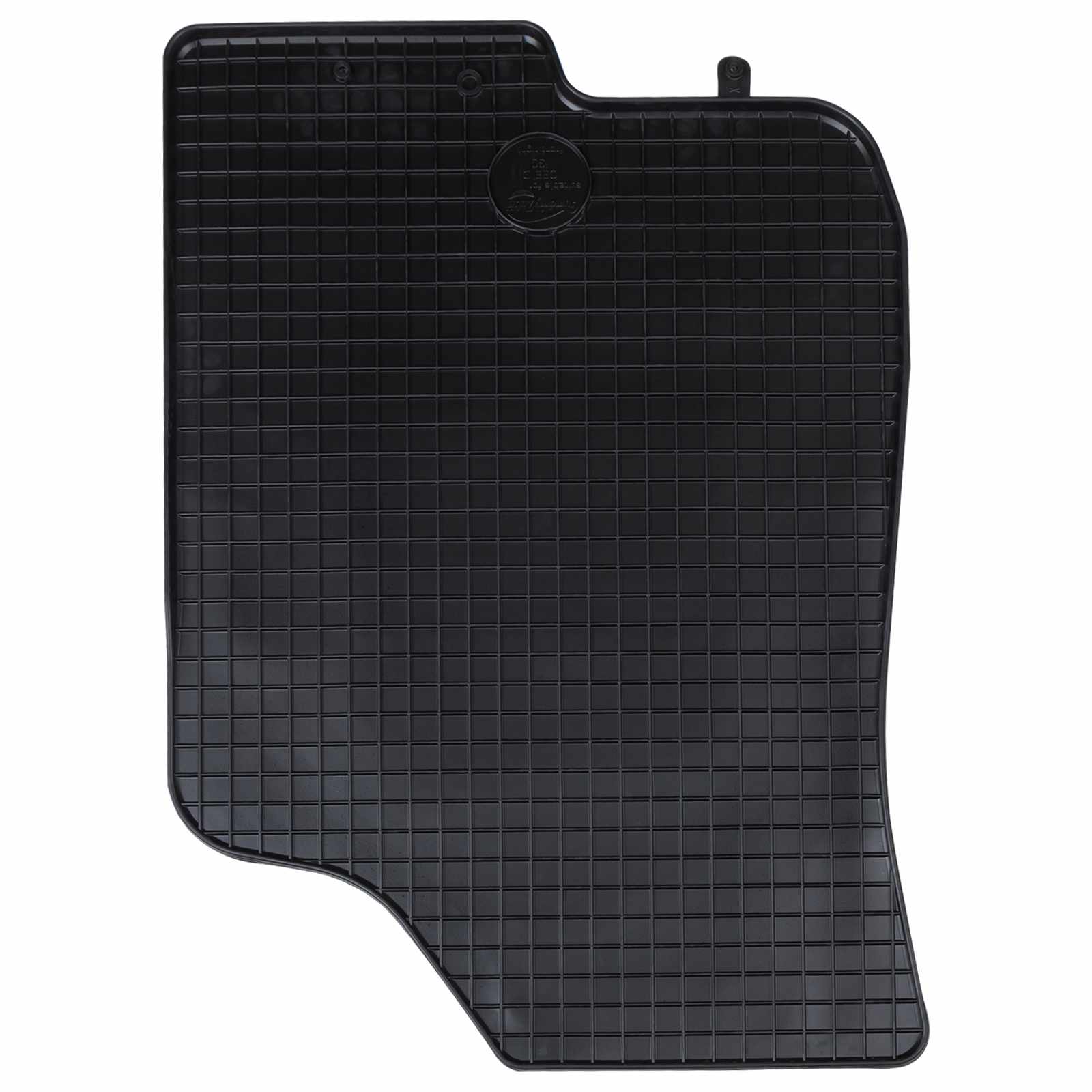 Auto tepih 4 pcs Crna prikladno za i30 LIMUZINU 2007-2011 Guma