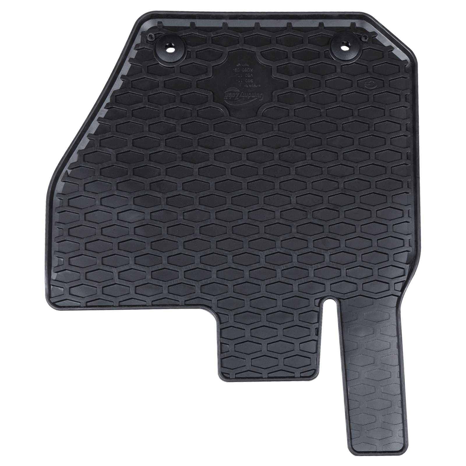 Auto tepih 4 pcs Crna prikladno za VOLVO XC60 2009-2017 Guma