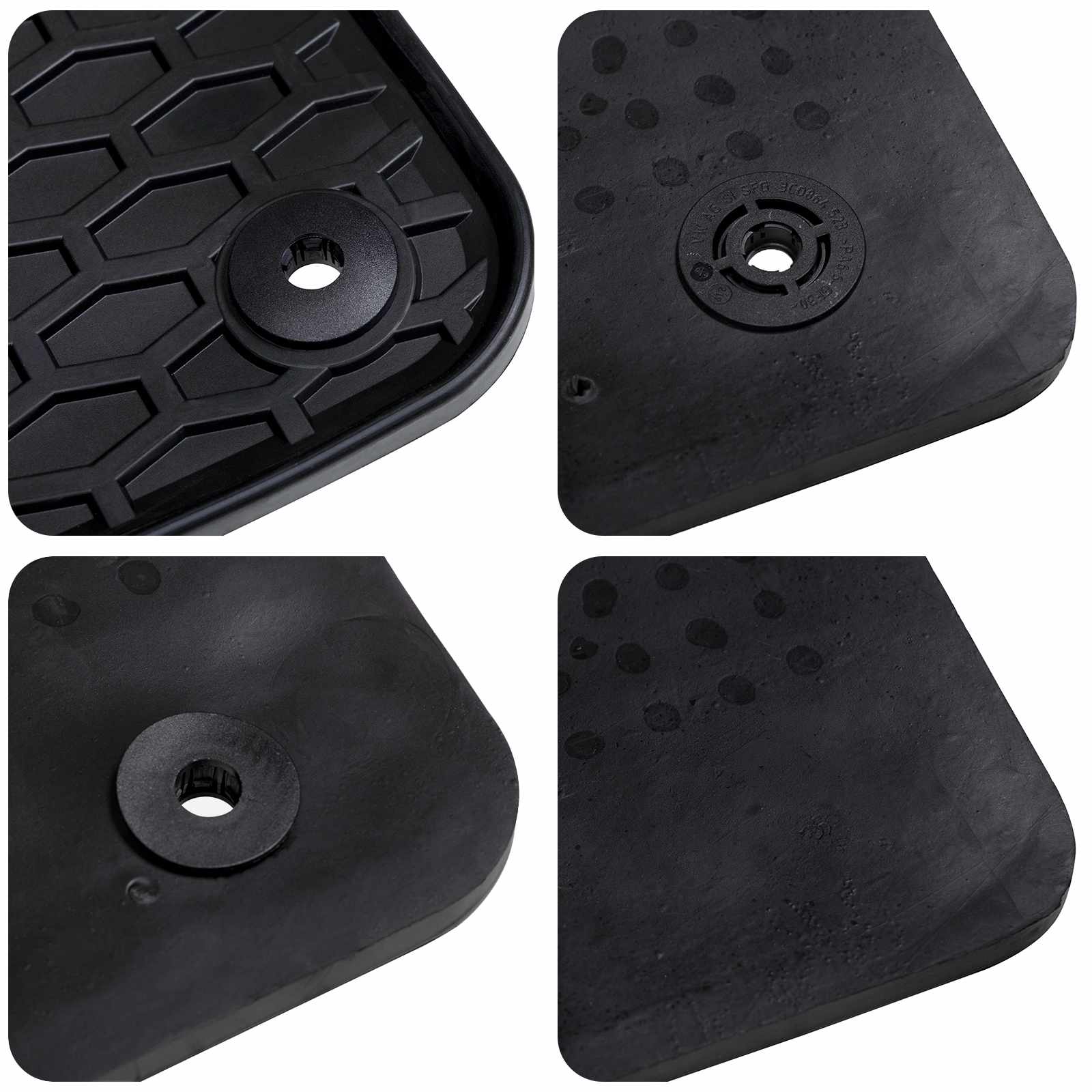 Auto tepih 4 pcs Crna prikladno za Volvo S60 / V60 2019- 4D Aft