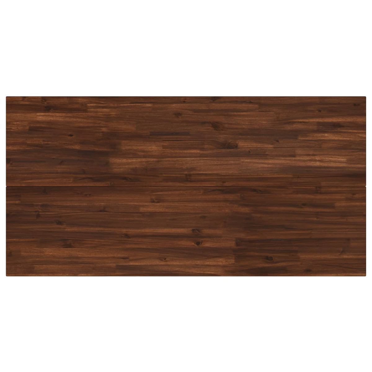 Kvadratni blagovaonski stol 160 x 70 x 75 cm Tamno smeđa
