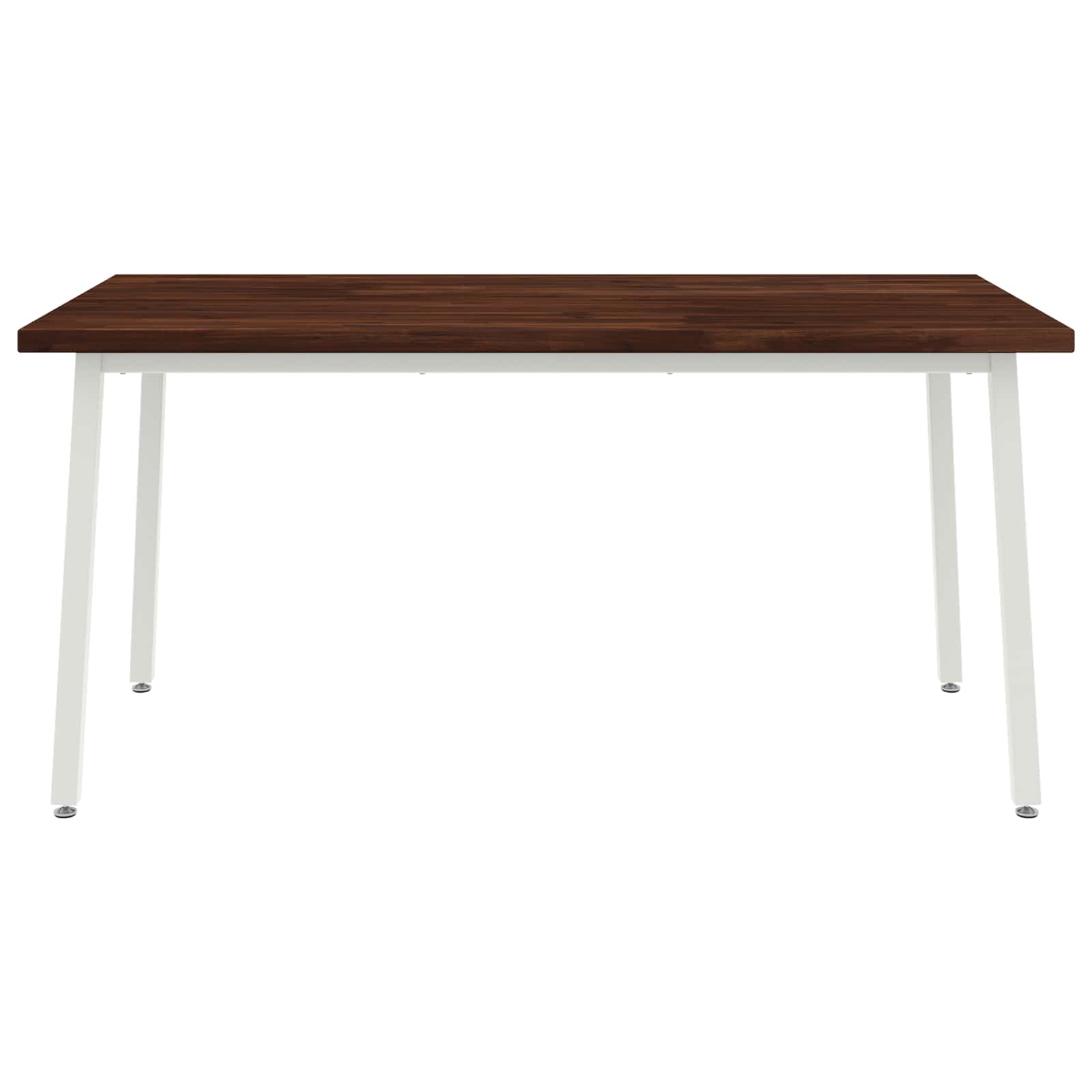 Kvadratni blagovaonski stol 160 x 70 x 75 cm Tamno smeđa