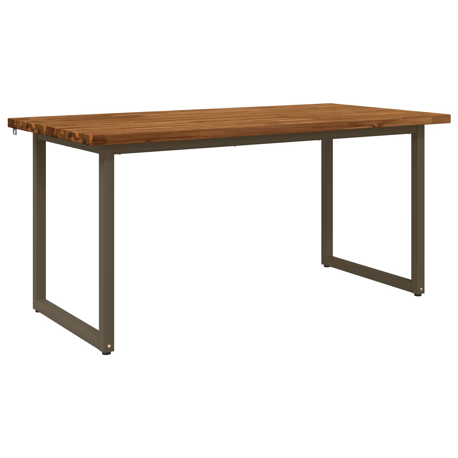 Kvadratni blagovaonski stol 160 x 70 x 75 cm Prirodna