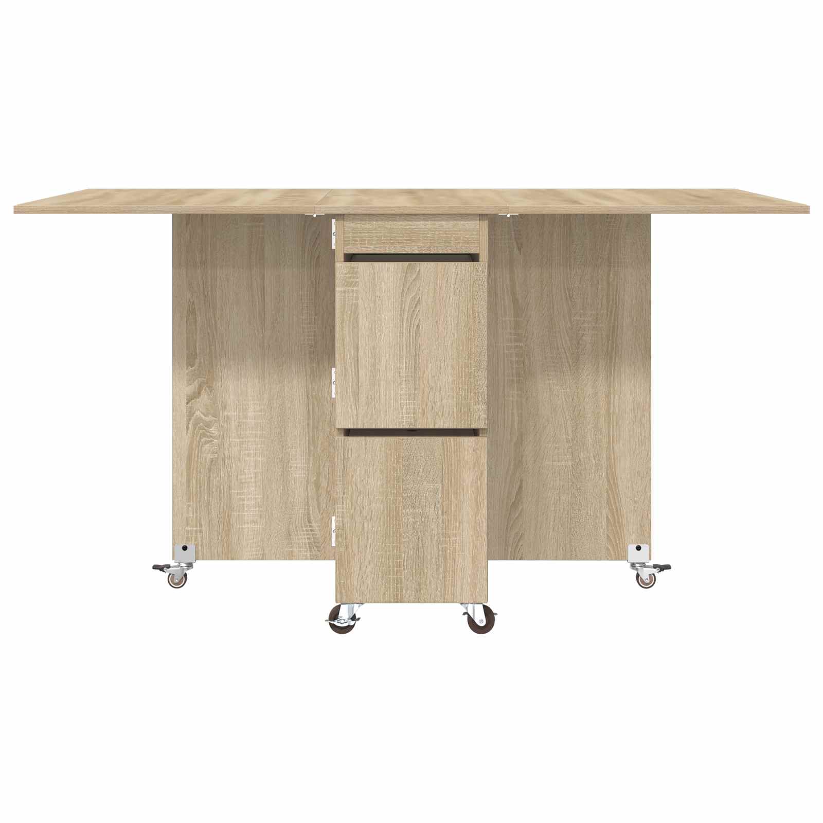 Blagovaonski stol 2 pcs 140 x 80 x 77 cm Konstruirano drvo
