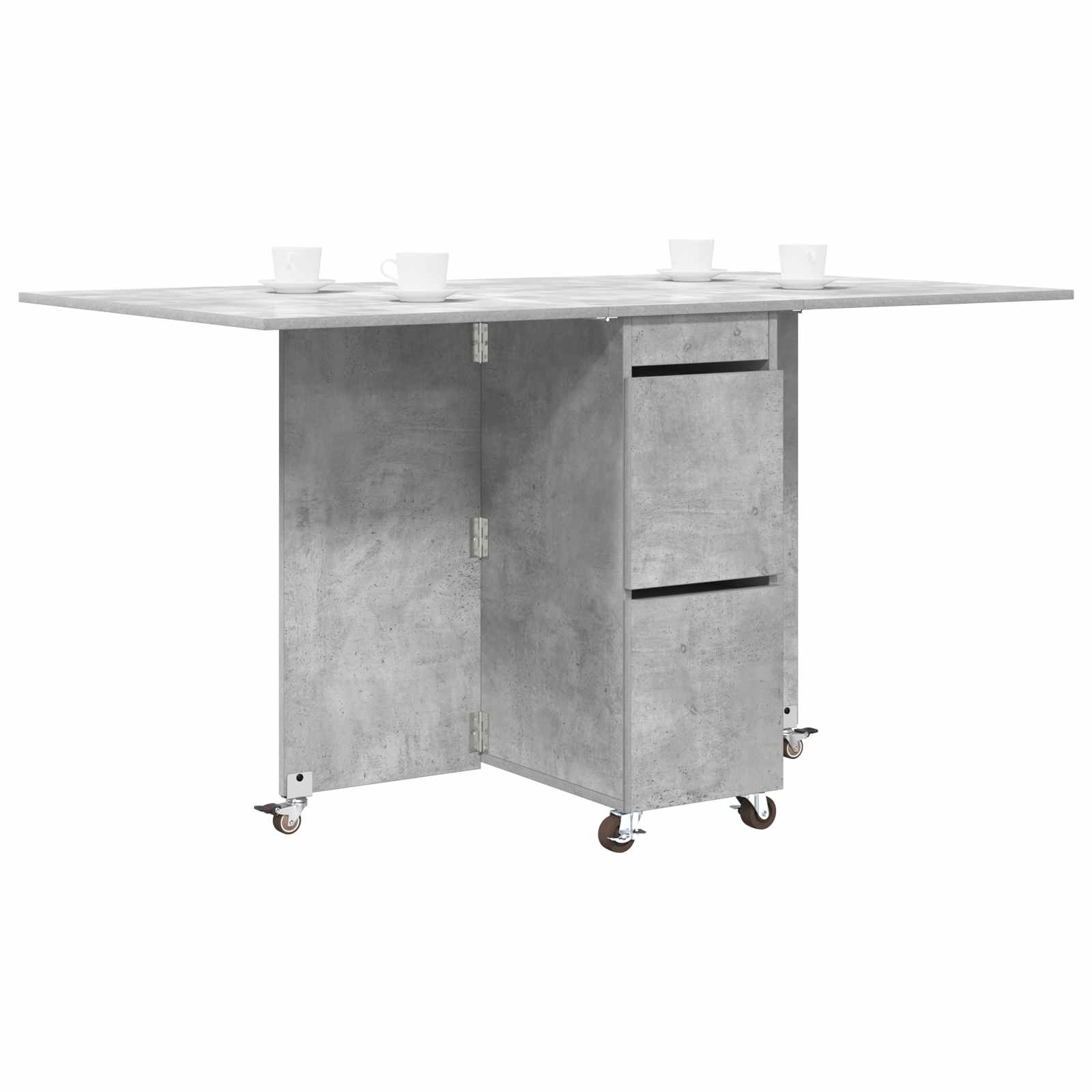 Blagovaonski stol 2 pcs 140 x 80 x 77 cm Konstruirano drvo