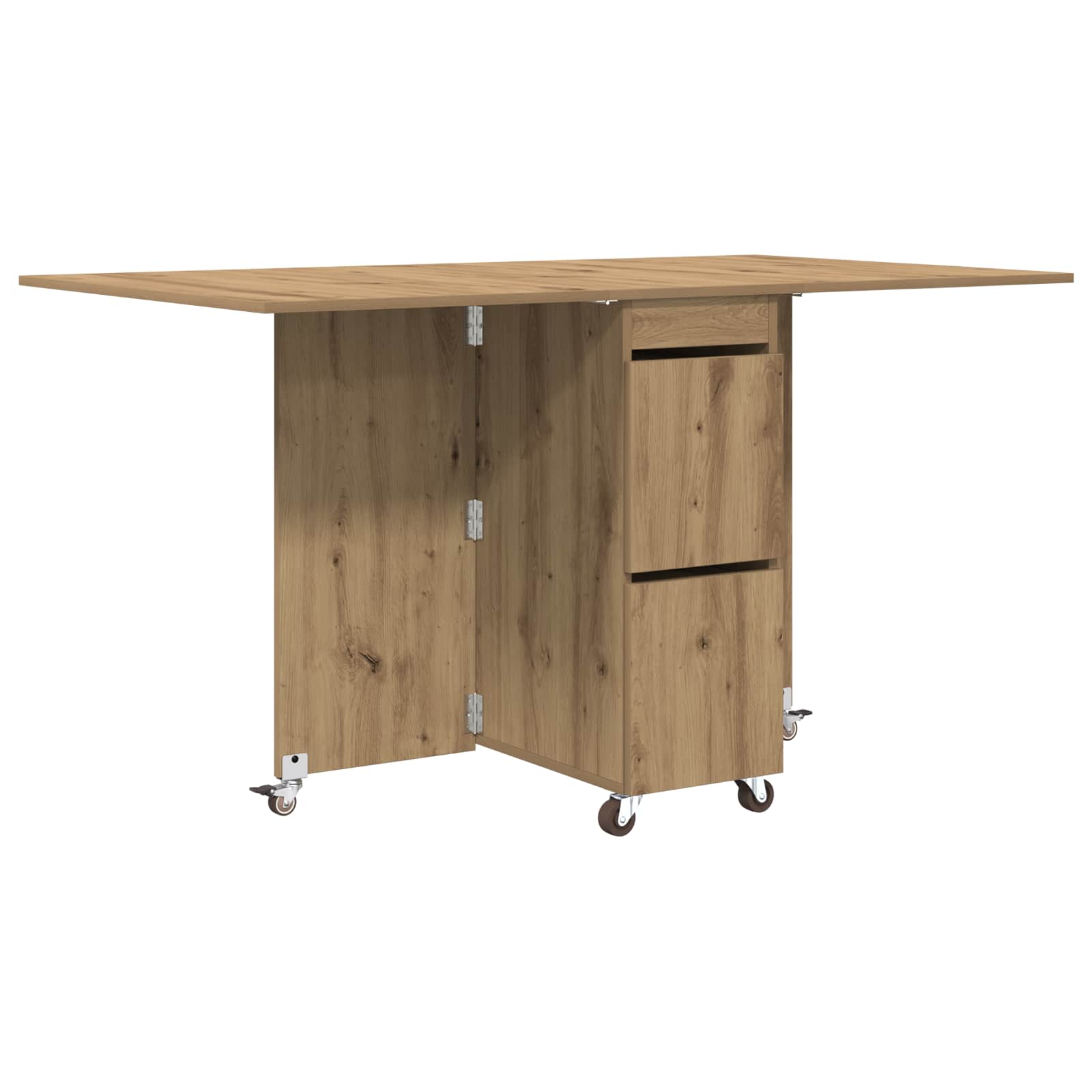Blagovaonski stol 2 pcs 140 x 80 x 77 cm Konstruirano drvo