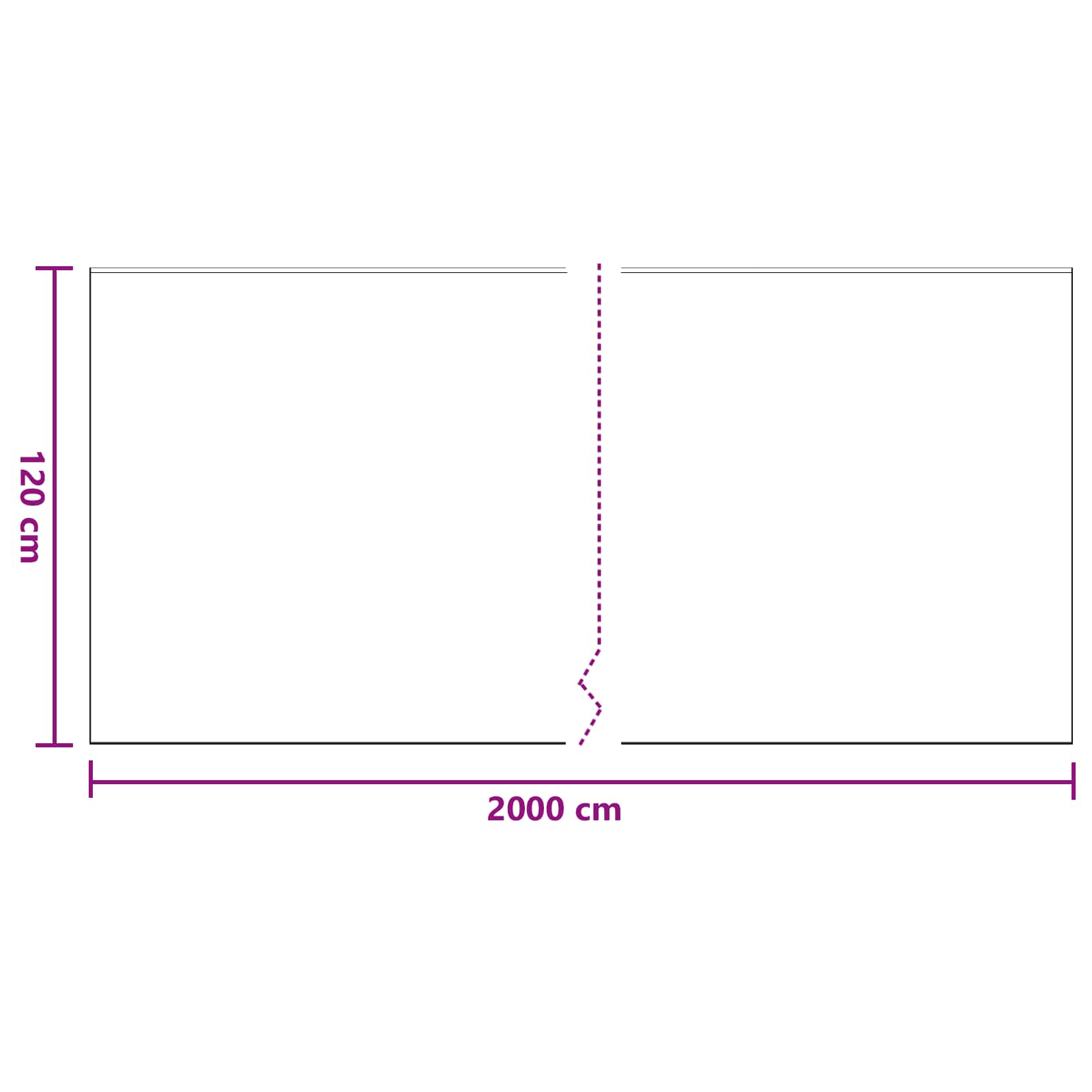 Prozračna ploča s ljepilom 6 pcs *Transparent*an 210 x 2000 cm