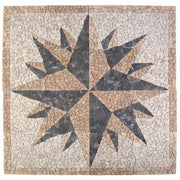 Mozaik pločice uzorka vjetra Šareni 120 x 120 cm Mramor