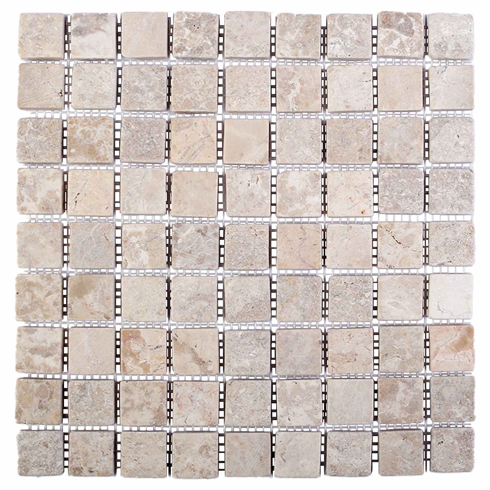 Mozaik pločice Krem 30 x 30 cm Mramor