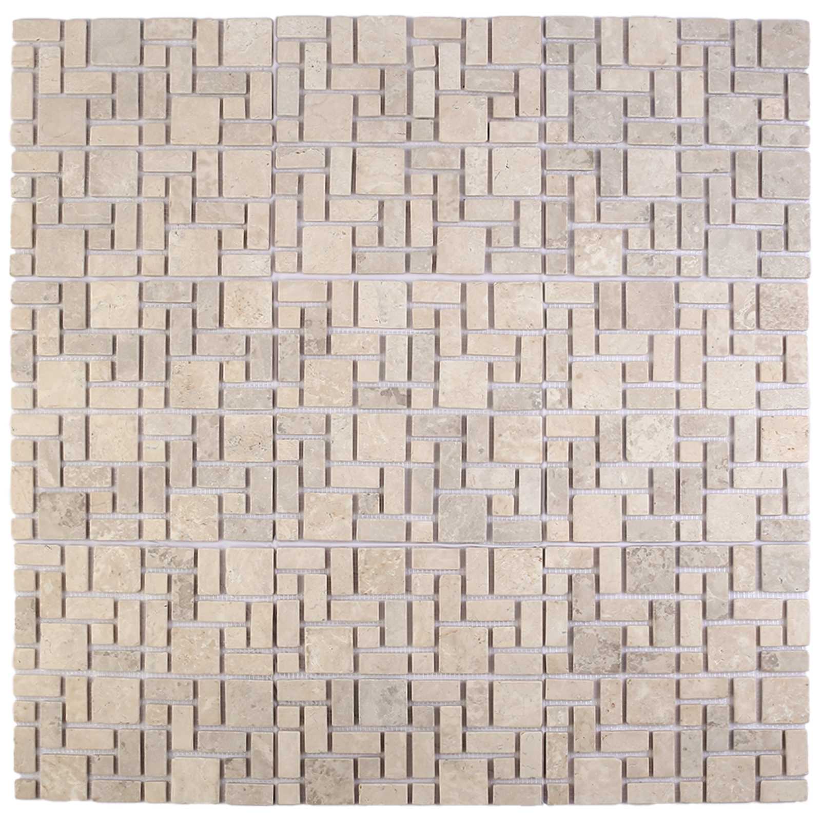 Mozaik pločice Krem 30 x 30 cm Mramor