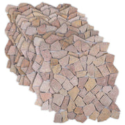 Mozaik pločice Crvena 30 x 30 cm Mramor