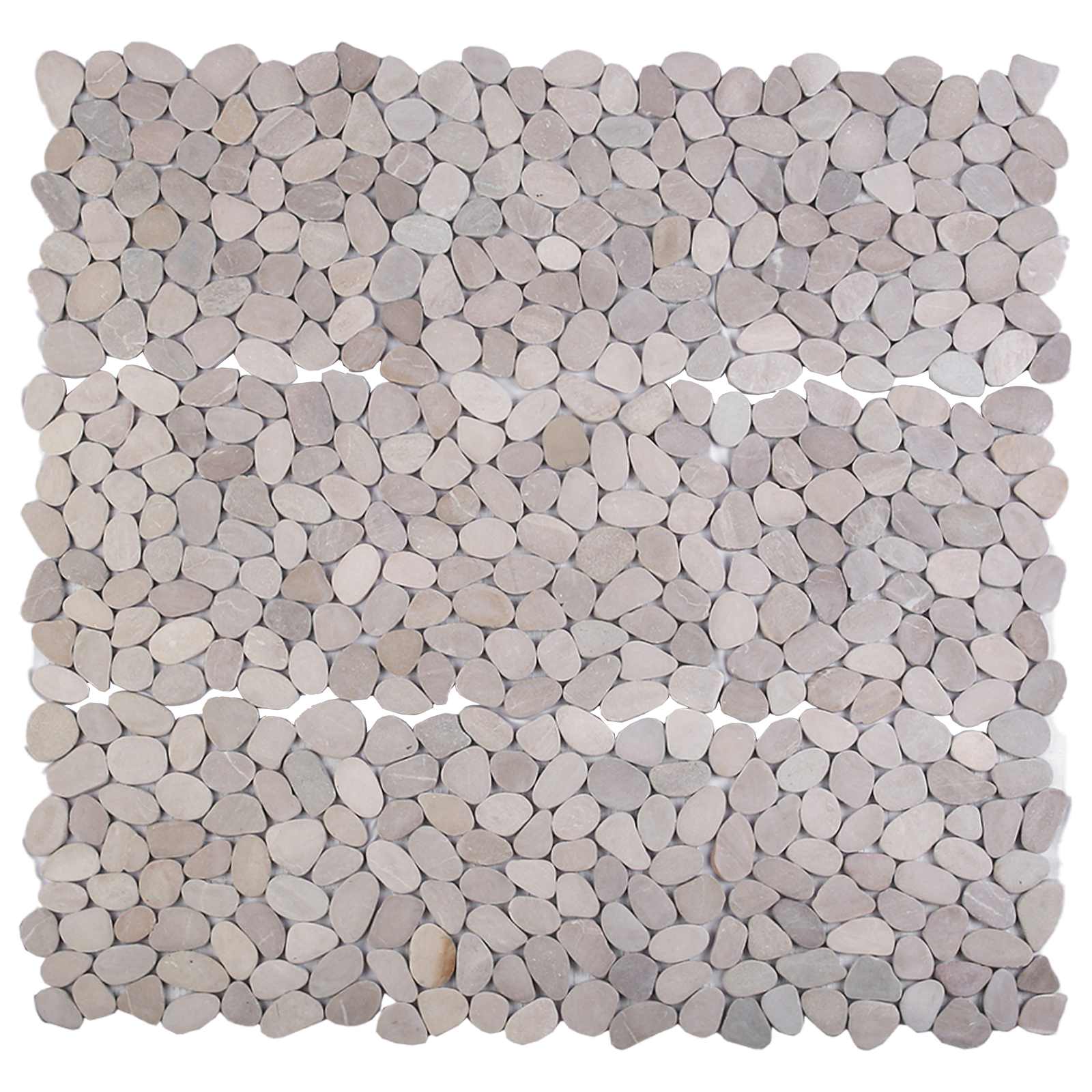 Kamenčići Sivosmeđa 30 x 30 cm Rijeka kamenčić