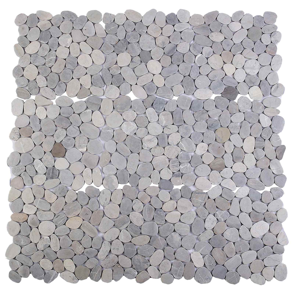 Kamenčići Siva 30 x 30 cm Rijeka kamenčić