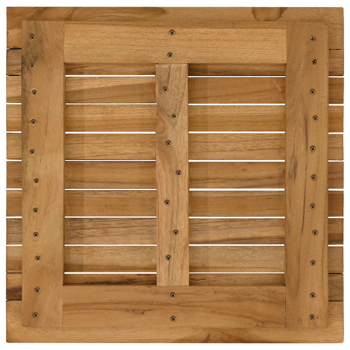 Gornji dio stola 50 x 50 x 3,5 cm Četvrtasti Čvrsto teak drvo