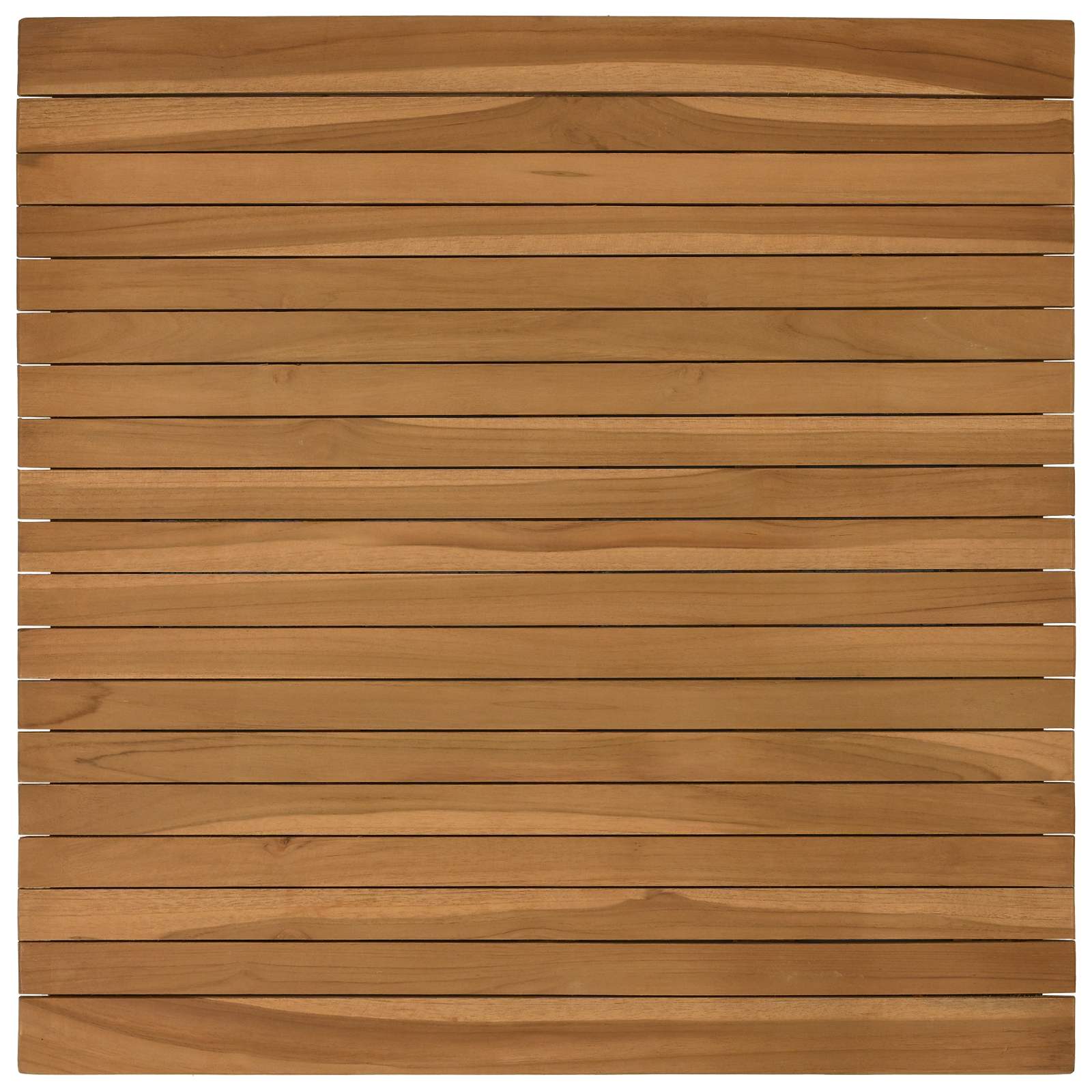 Gornji dio stola 70 x 70 x 3,5 cm Četvrtasti Čvrsto teak drvo