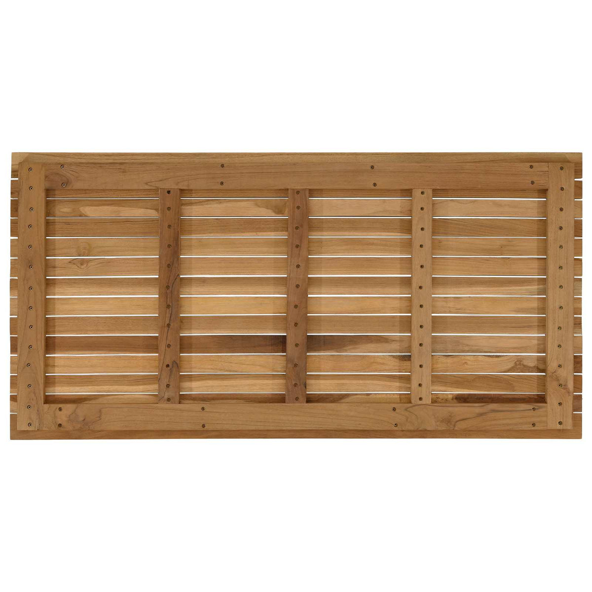 Gornji dio stola 110 x 55 x 3,5 cm Pravokutni Čvrsto teak drvo