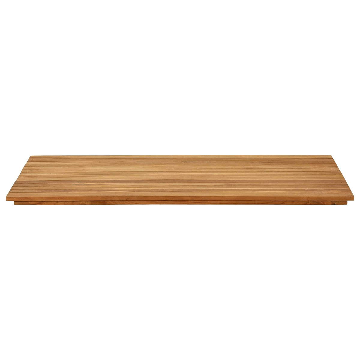 Gornji dio stola 110 x 55 x 3,5 cm Pravokutni Čvrsto teak drvo