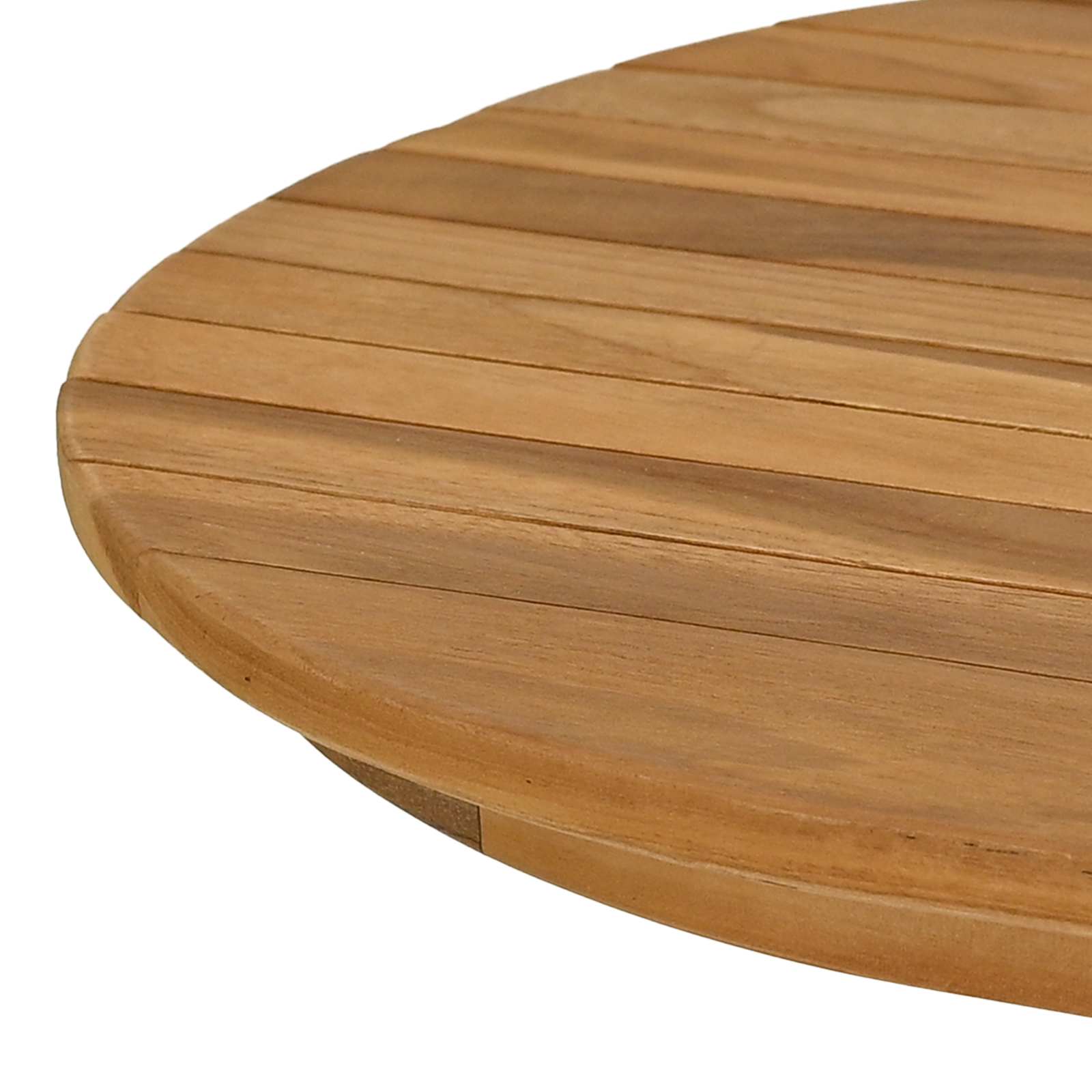 Gornji dio stola 110 x 55 x 3,5 cm Ovalni Čvrsto teak drvo