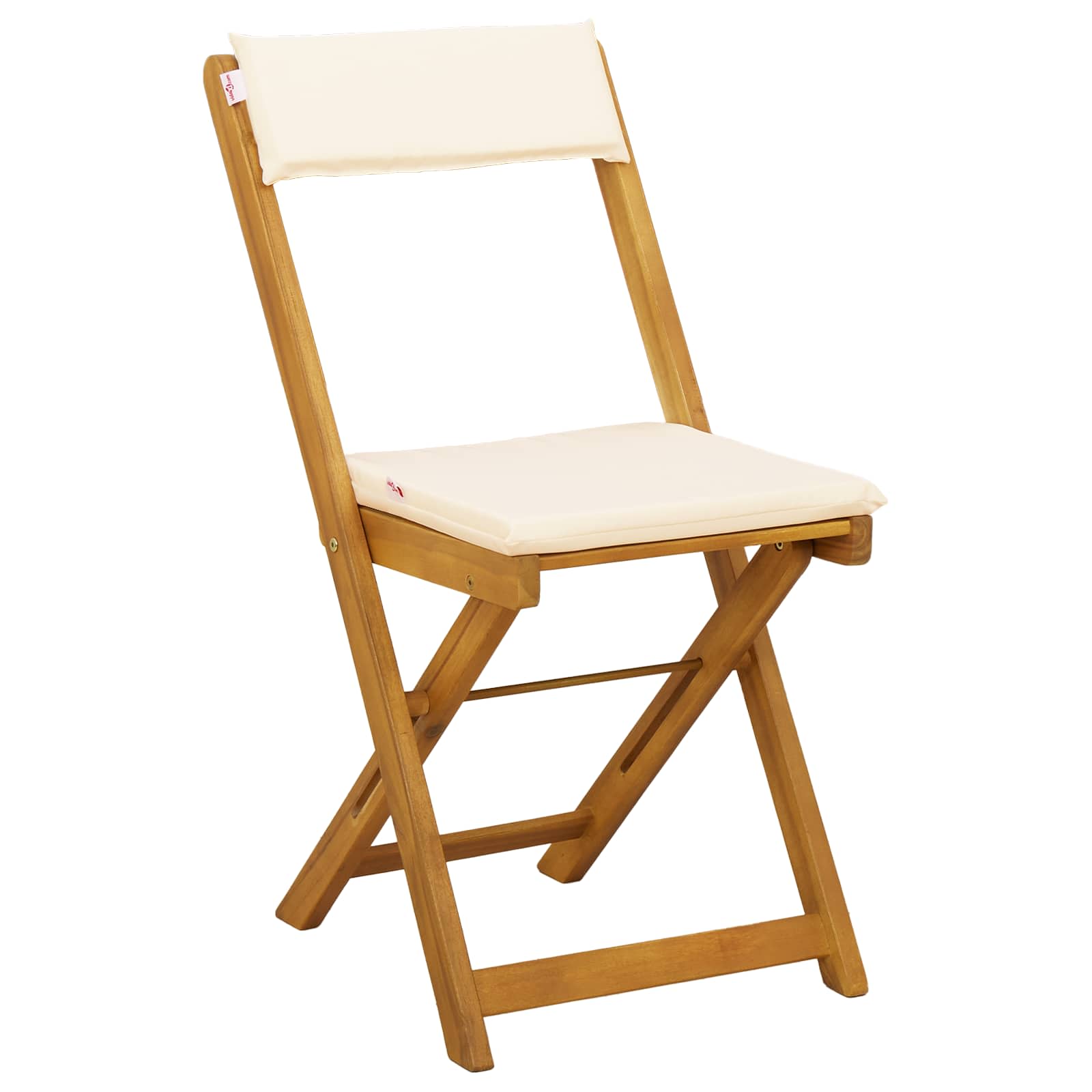 Vanjske bistro stolice 8 pcs Krem bijela 40 x 53 x 80 cm