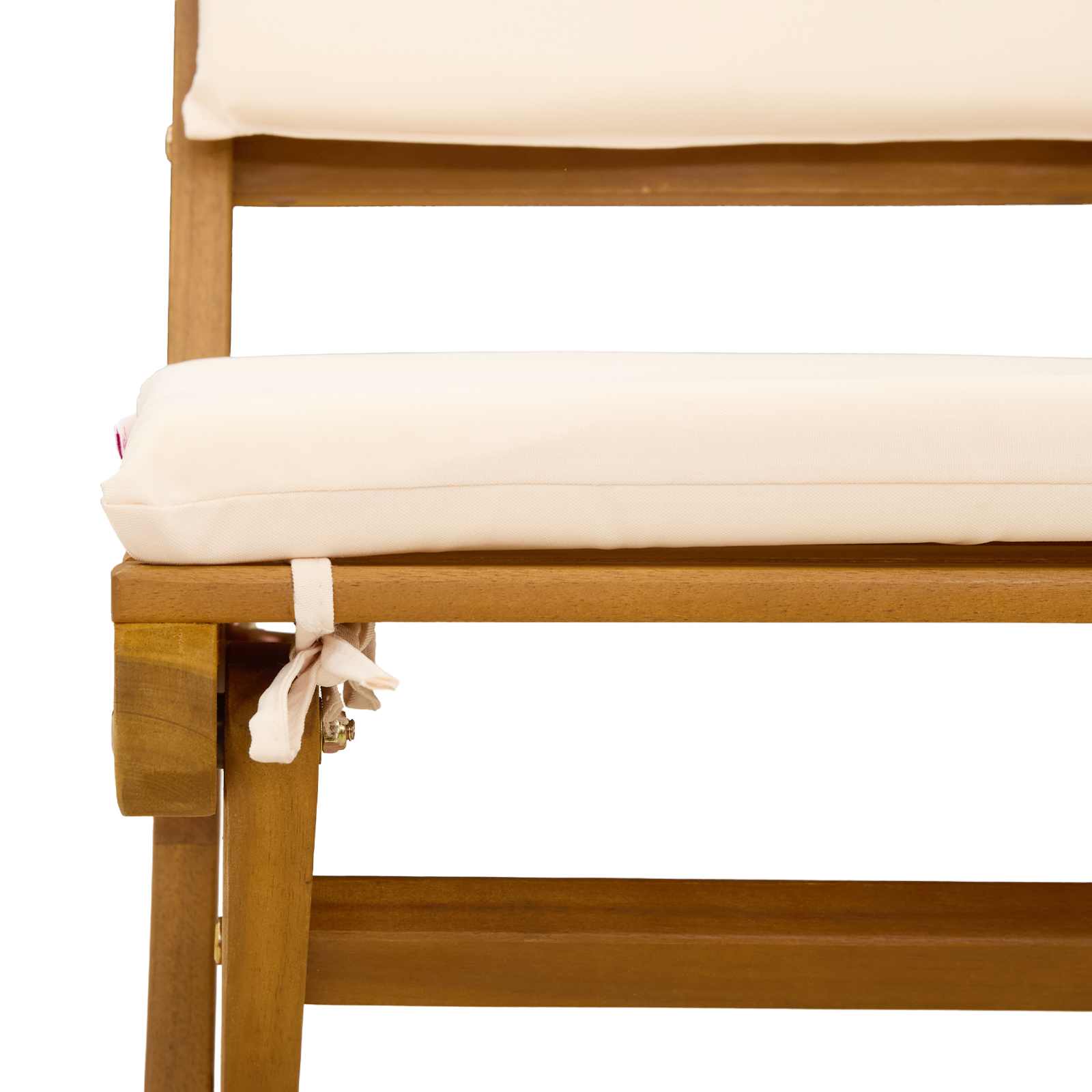 Vanjske bistro stolice 8 pcs Krem bijela 38 x 46 x 85 cm