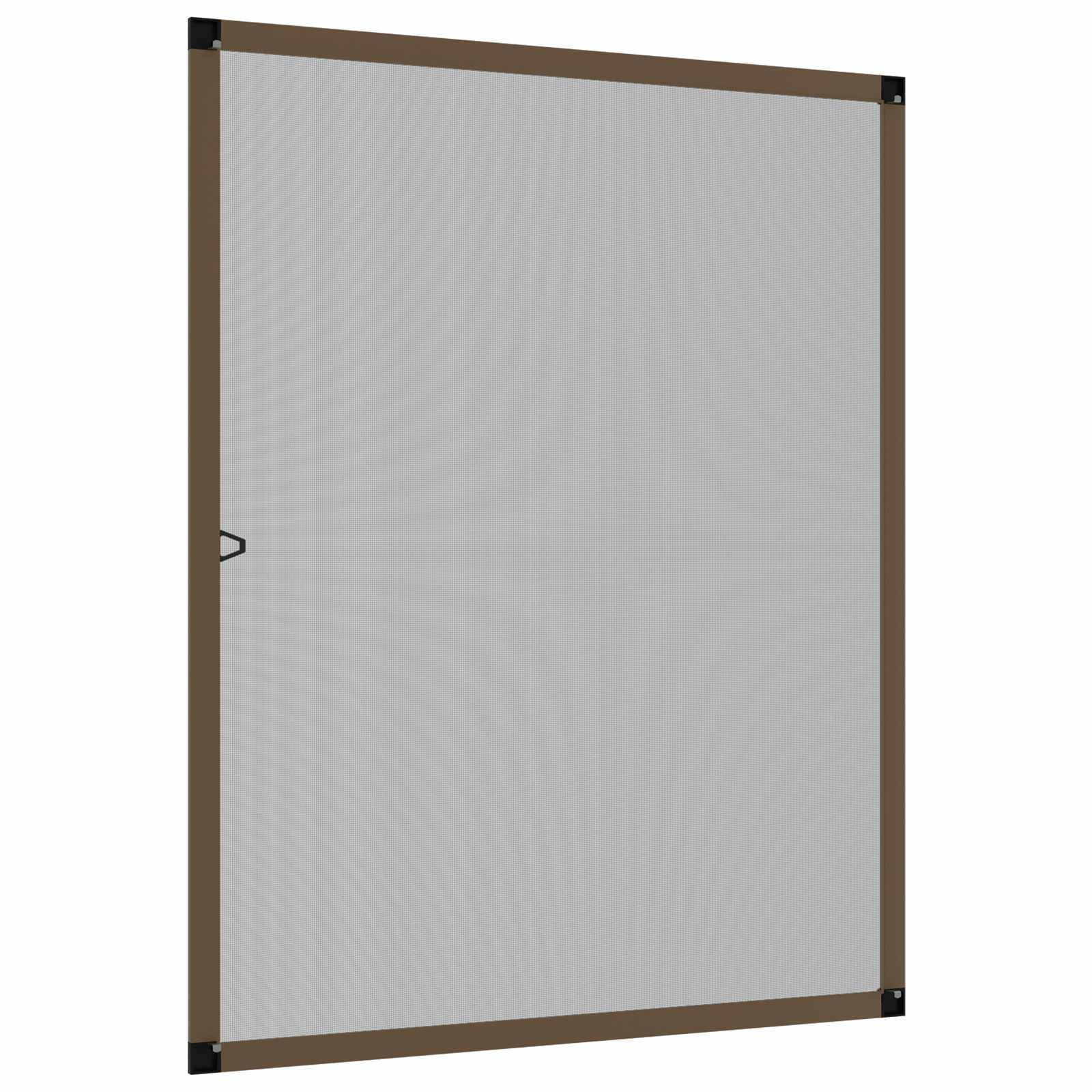 Mreža protiv insekata za prozore Smeđa 120 x 140 cm