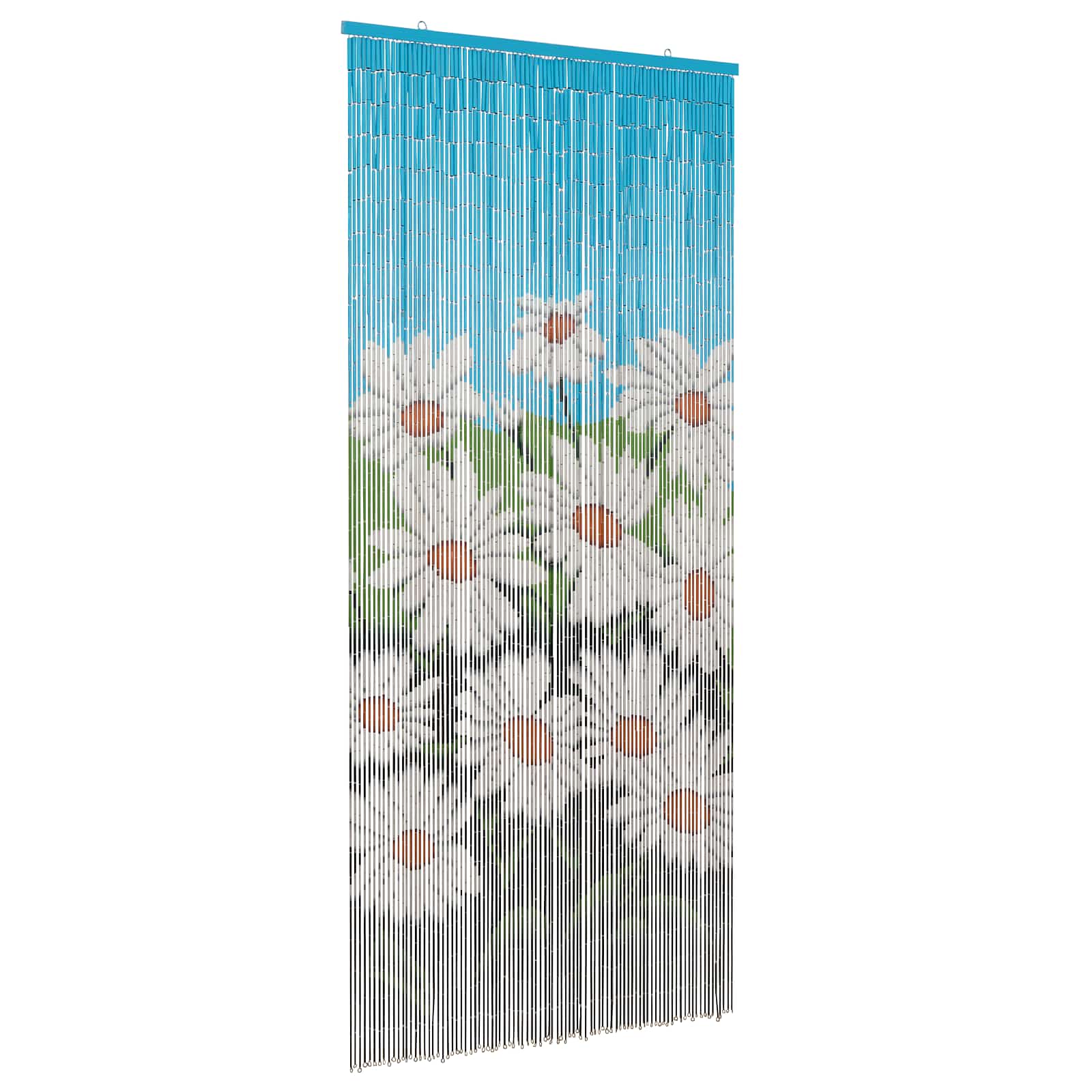 Zavjesa za vrata protiv insekata višebojna 200 x 90 cm Bambus