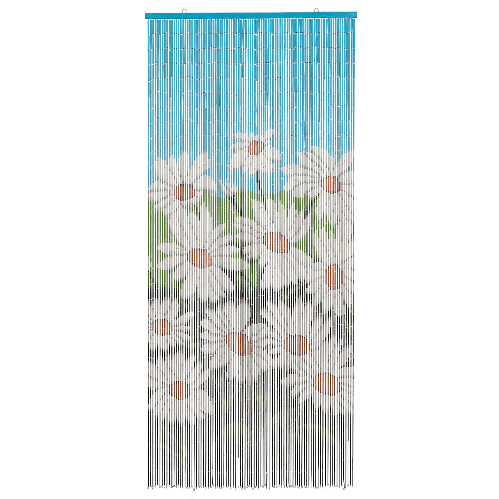 Zavjesa za vrata protiv insekata višebojna 200 x 90 cm Bambus