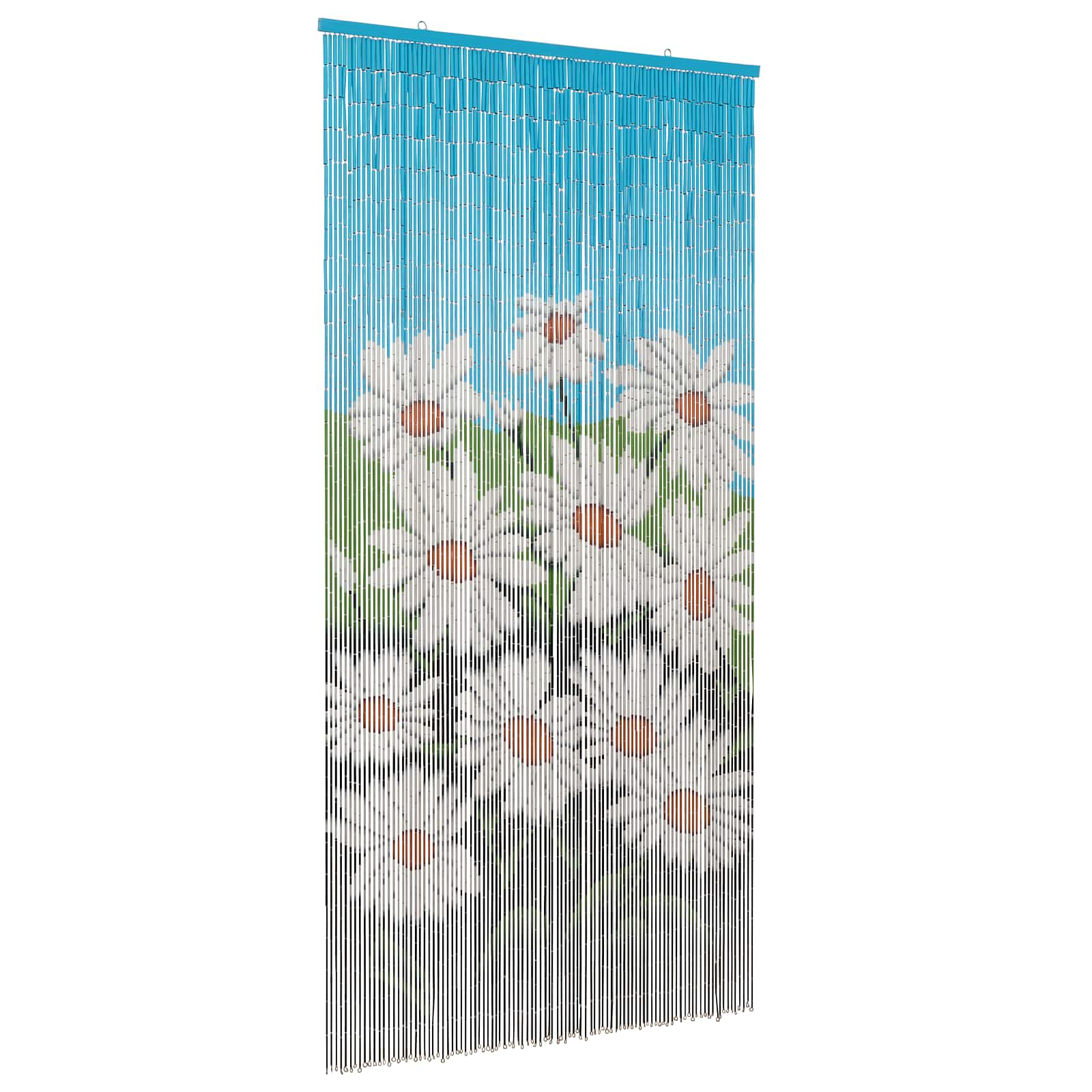 Zavjesa za vrata protiv insekata višebojna 200 x 100 cm Bambus