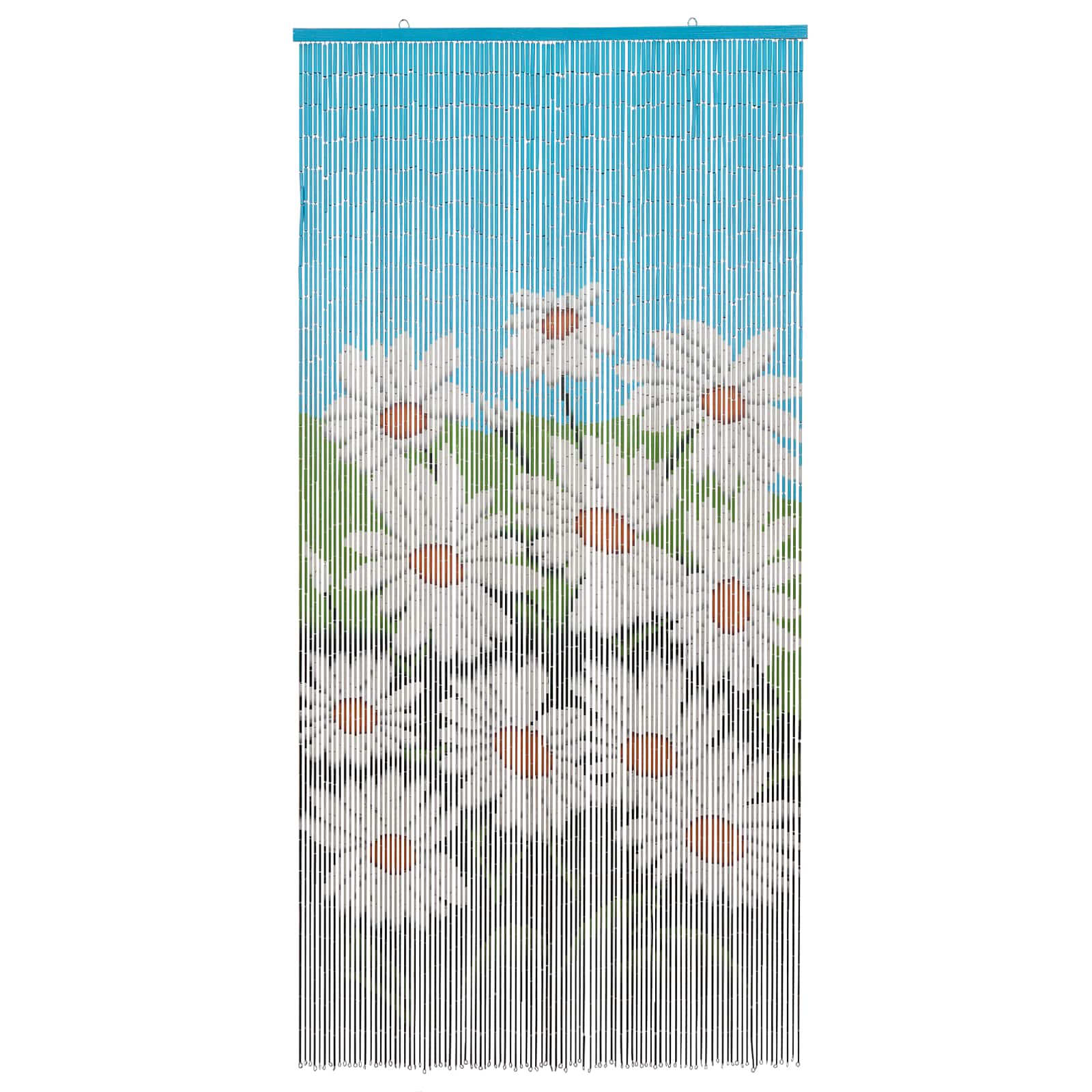 Zavjesa za vrata protiv insekata višebojna 200 x 100 cm Bambus