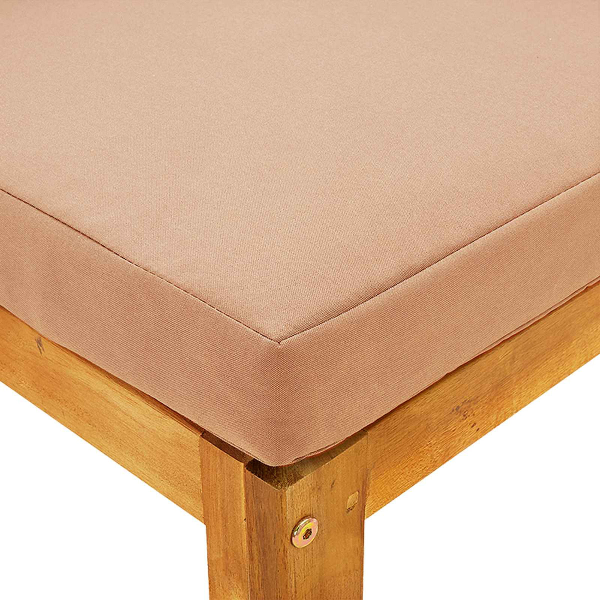 Kauč sa sjedećnicama u kutu 100 % poliester Solid-Acacia