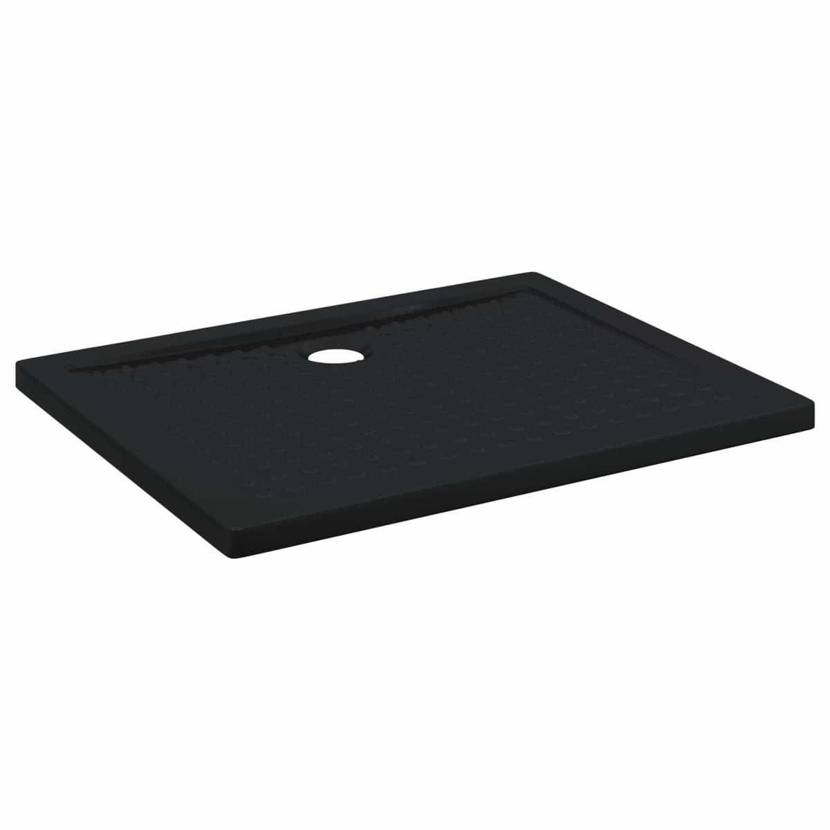 Podloga za tuš s točkicama 100 x 80 x 4 cm ABS Crna