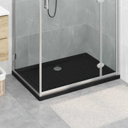 Podloga za tuš s točkicama 100 x 70 x 4 cm ABS Crna