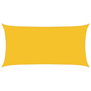 Jedrilica za sunčevu sjenu Žuta 2 x 6 m HDPE