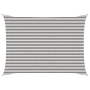 Jedrilica za sunčevu sjenu Svijetlo siva i bijela. 5 x 6 m HDPE