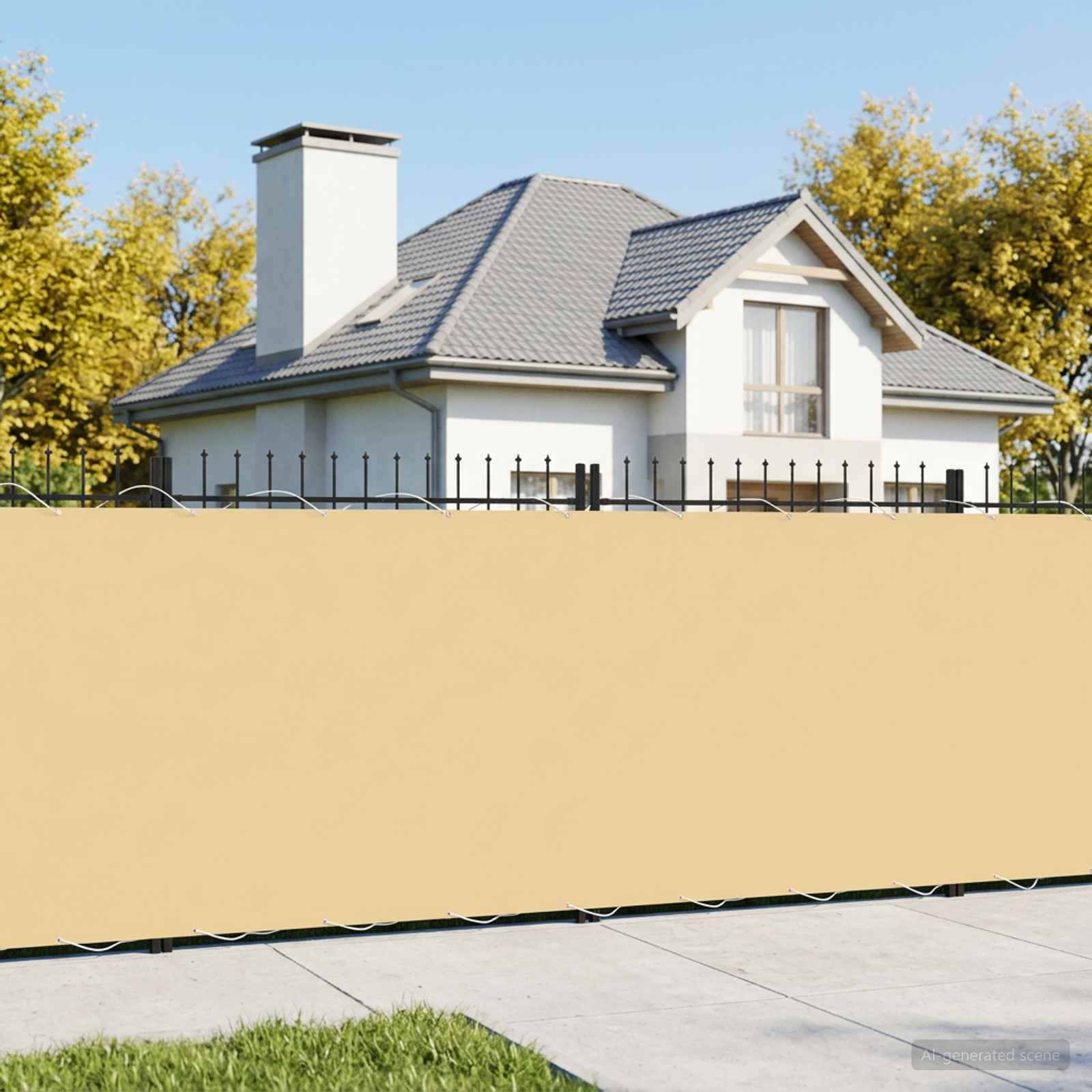 Zaslon za privatnost na balkonu 180 x 800 cm