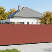 Zaslon za privatnost na balkonu 180 x 1000 cm Polyester Terakota