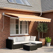 Povlačivi tende Pijesak 3,5 x 2 m 100% Poliester i Aluminij