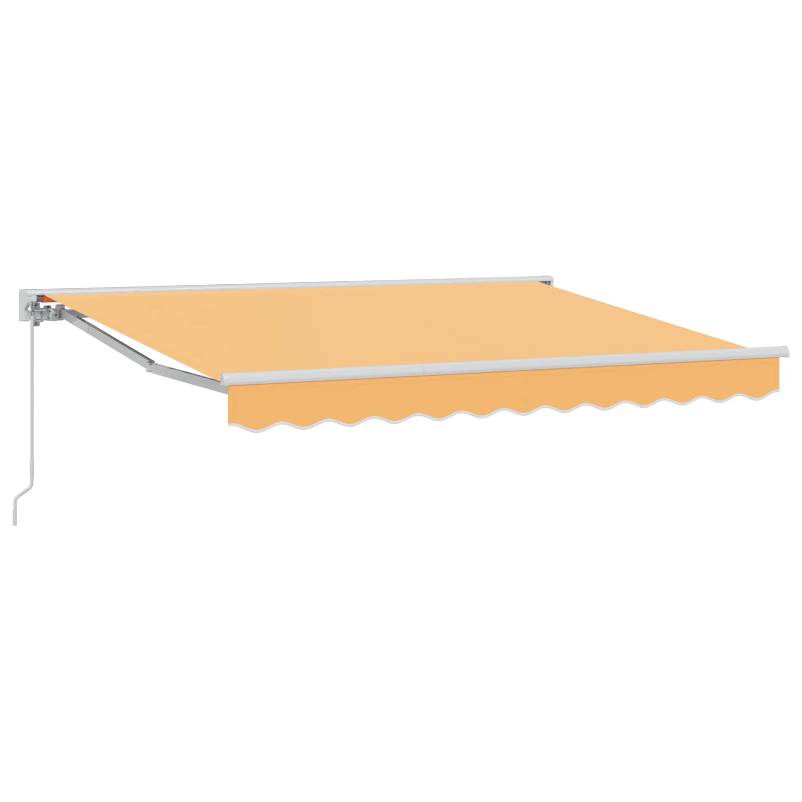 Povlačivi tende Pijesak 3,5 x 2 m Poliester i aluminij