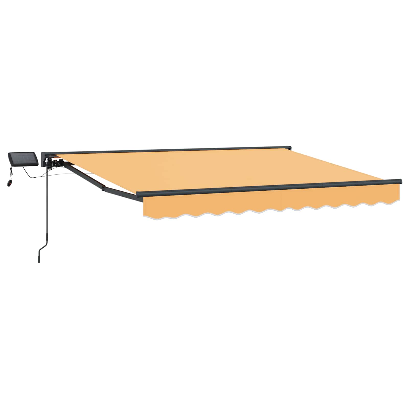 Ručni okvir tende s LED-ima Pijesak 3,5 x 2 m