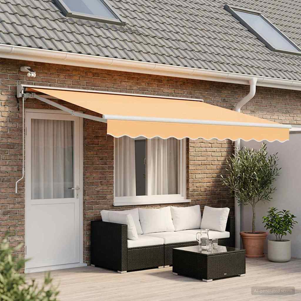Električna retraktabilna tenda Pijesak 4,5 × 3 m